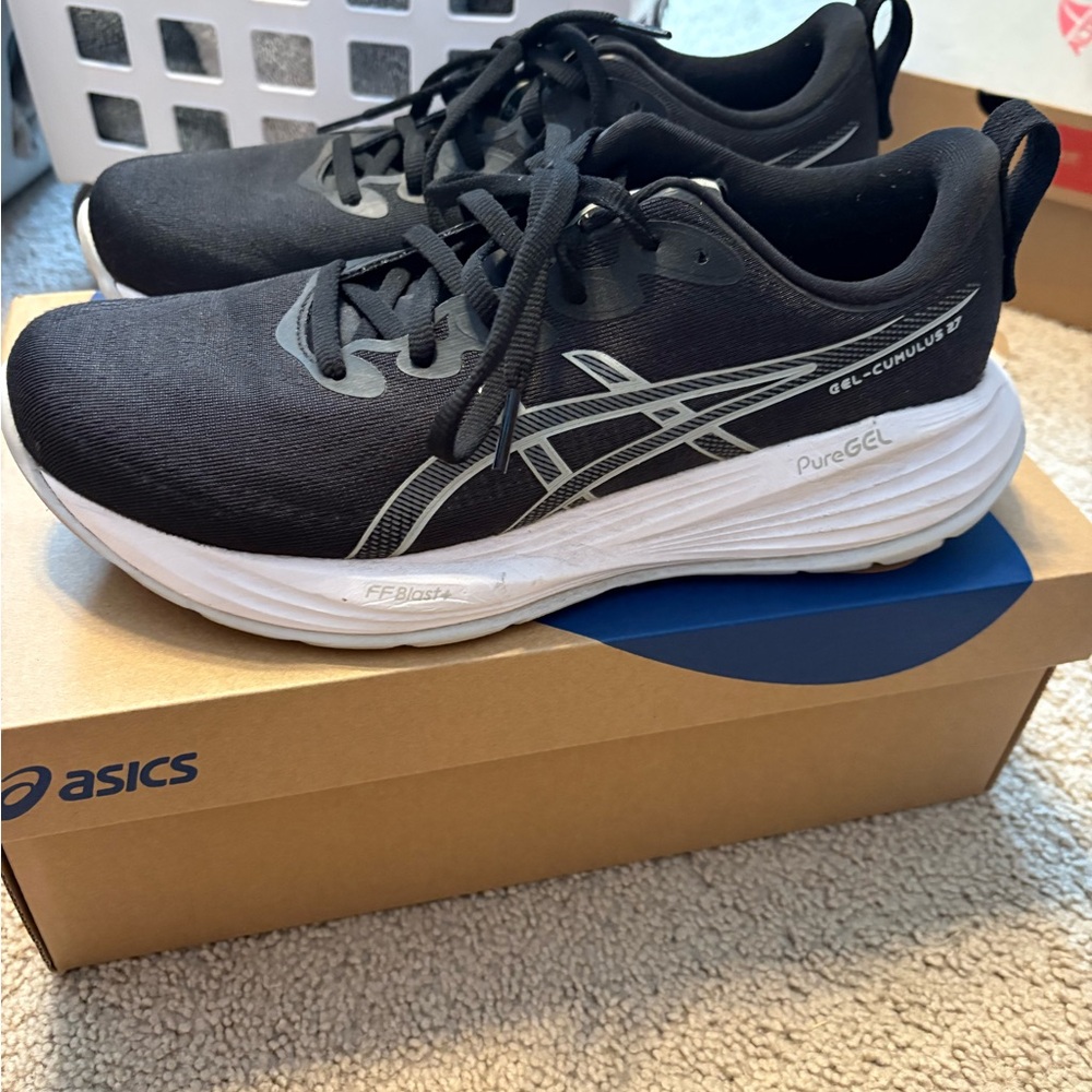 ASICS Black Running Shoe Gel Nimbus